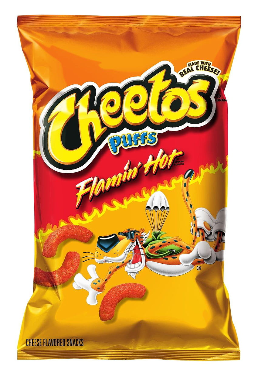 Cheetos Cheese Snacks, Jumbo Puffs, Flaming Hot, 2.25, hot cheetos HD phone wallpaper