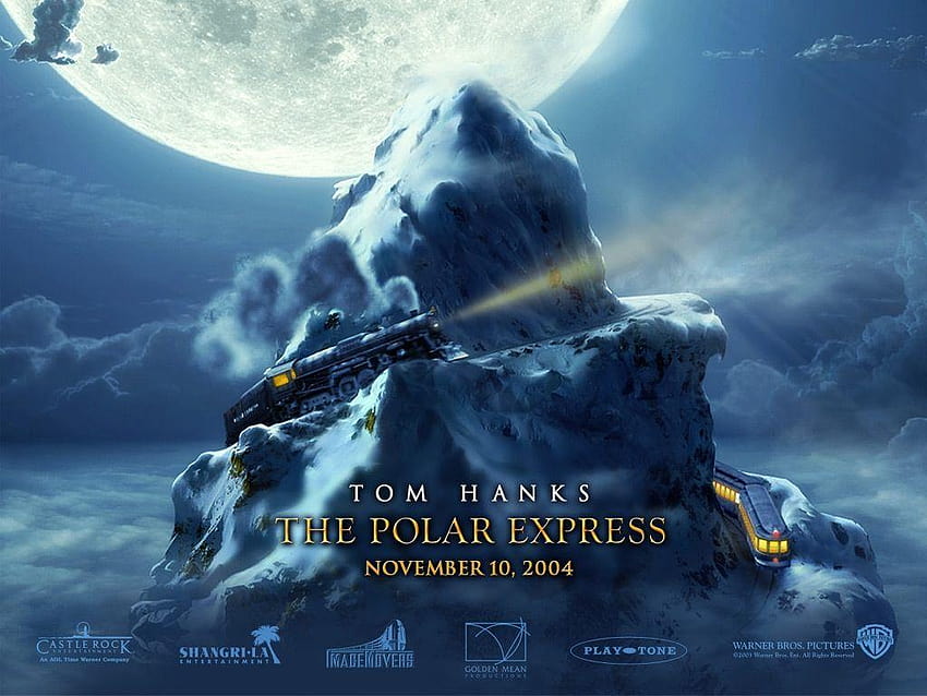 Il Polar Express, il treno espresso delle vacanze Sfondo HD