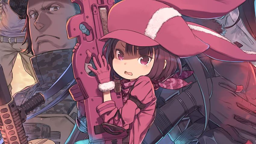 Llenn and M SAO Alternative: Gun Gale Online, sword art online ...