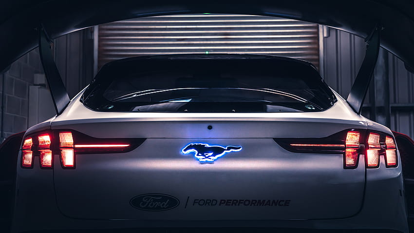 Speed ​​Week 2020: jazda Fordem Mustangiem Mach, fordem mustangiem mach e 1400 rtr Tapeta HD