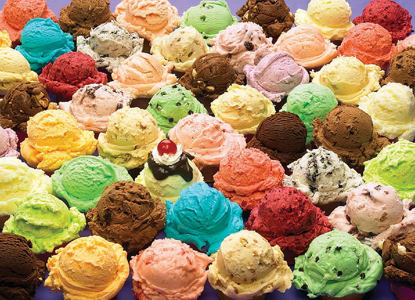 Ice Cream Cone afari, lody Tapeta HD