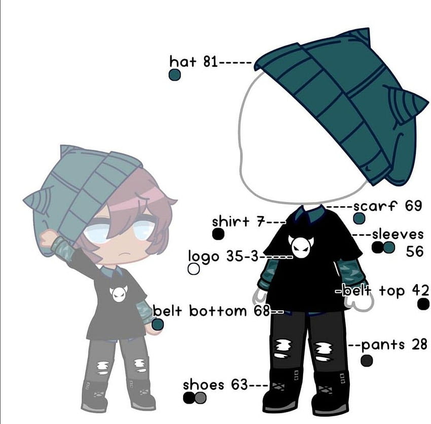 Gacha Club boy outfit ideas  Club outfit ideas, Club outfits