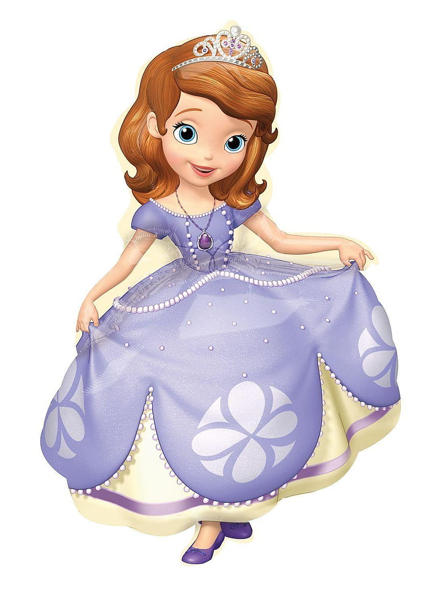 Sofia the First Supershape Foil Mylar Balloon, sofia the first computer HD phone wallpaper