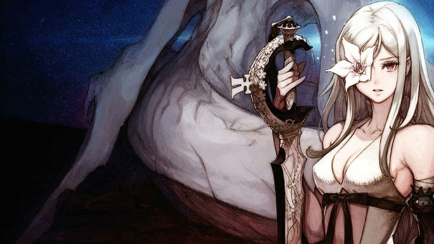 Drakengard art PS4, female anime ps4 HD wallpaper | Pxfuel