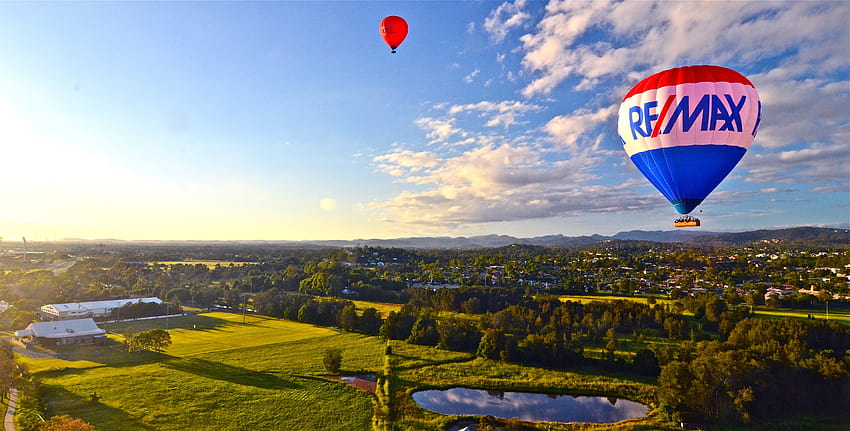 The Best Hot Air Ballooning, magischer Heißluftballonabend HD-Hintergrundbild