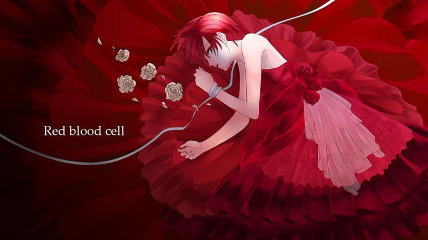 Red Blood Cell Hataraku Saibou - Cells At Work - Pin