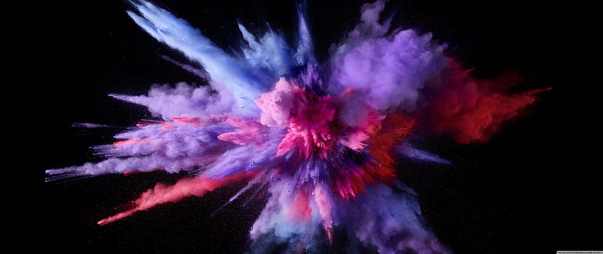 Explosión de color púrpura ❤ para • Wide y Ultra, ultrawide fondo de pantalla