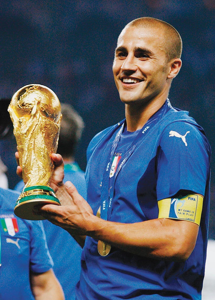 Fabio cannavaro. 2006 germany. Italy win world cup vs france HD phone wallpaper