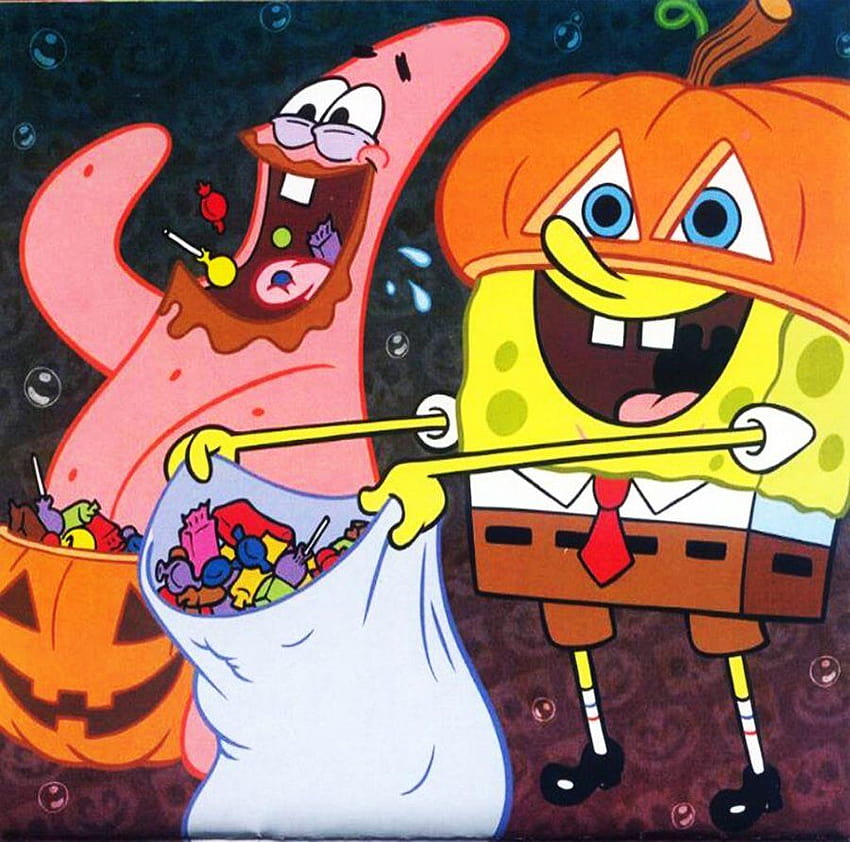 5 SpongeBob Halloween, creepy spongebob HD wallpaper | Pxfuel