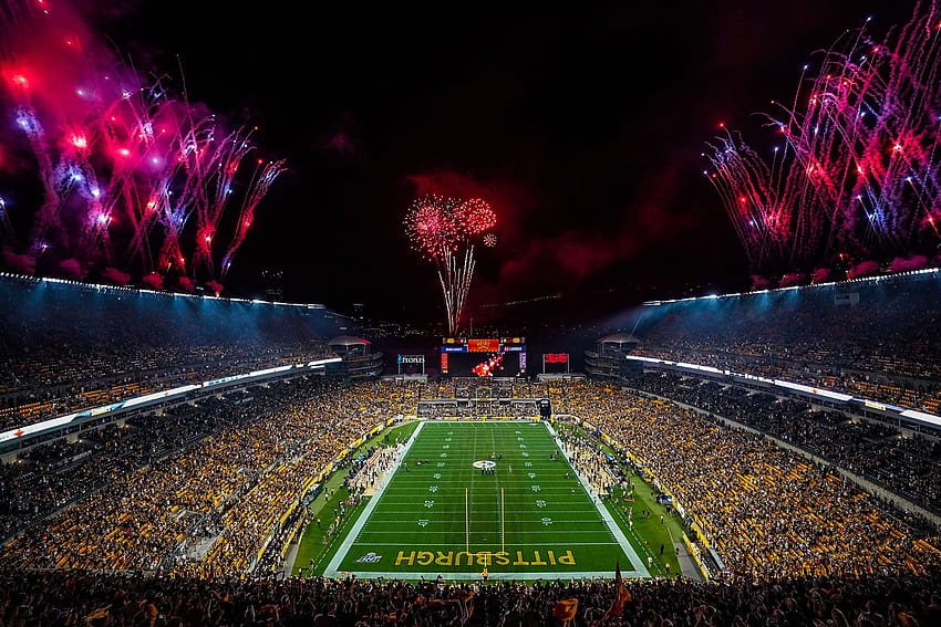 Sfondi di videoconferenza Pittsburgh Steelers, campo Heinz Sfondo HD