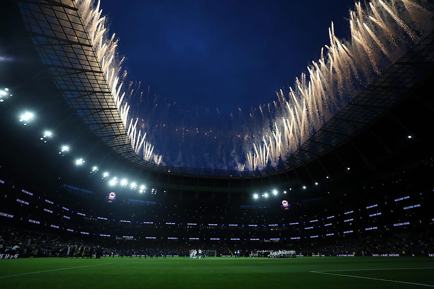 Cerimonia di apertura dello stadio del Tottenham Hotspur: gli Spurs rendono omaggio allo stadio del Sfondo HD