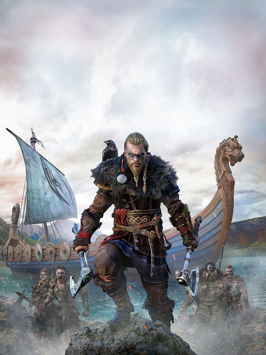 Assassins Creed Valhalla Viking Raider , Oyunlar HD telefon duvar kağıdı
