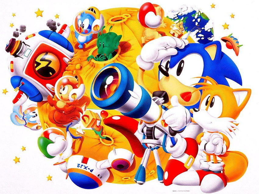 TrueBlueNET Sonic, classic sonic HD wallpaper