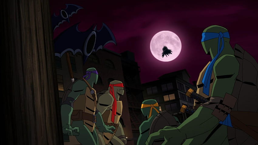 NickALive!: First Clip, New from 'Batman vs. Teenage, foot clan HD wallpaper