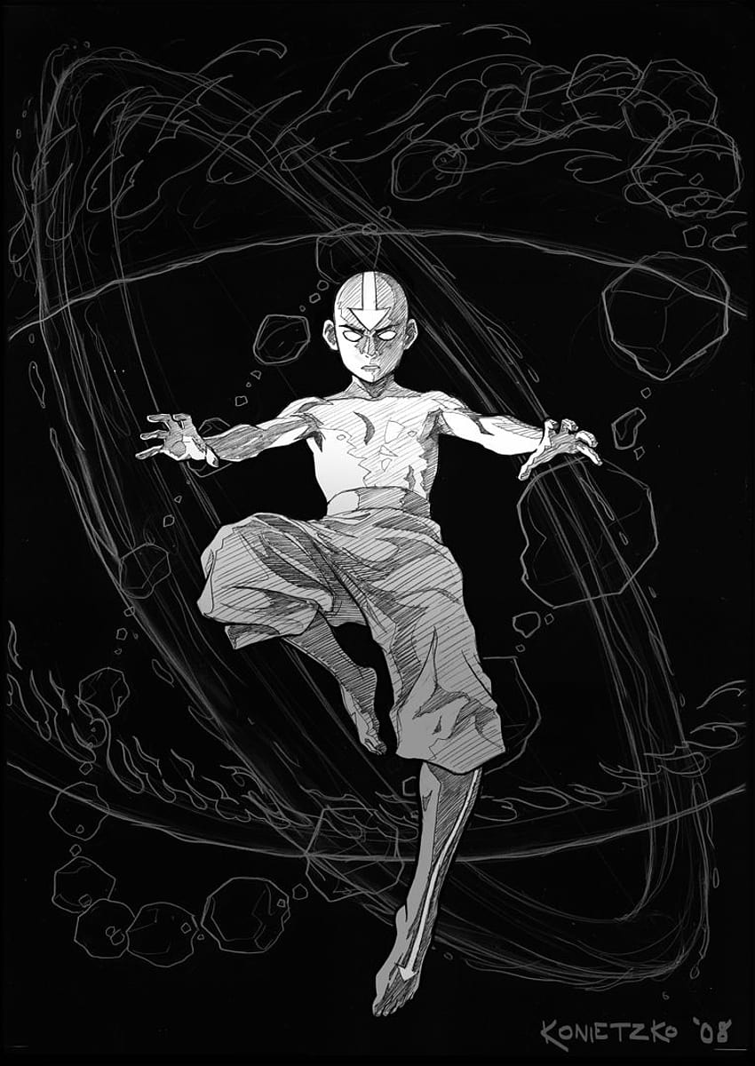Aang, Avatar das letzte Airbender-Handy HD-Handy-Hintergrundbild