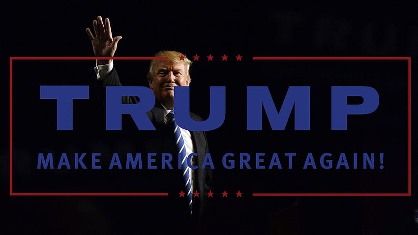 Donald Trump, make america great again HD wallpaper