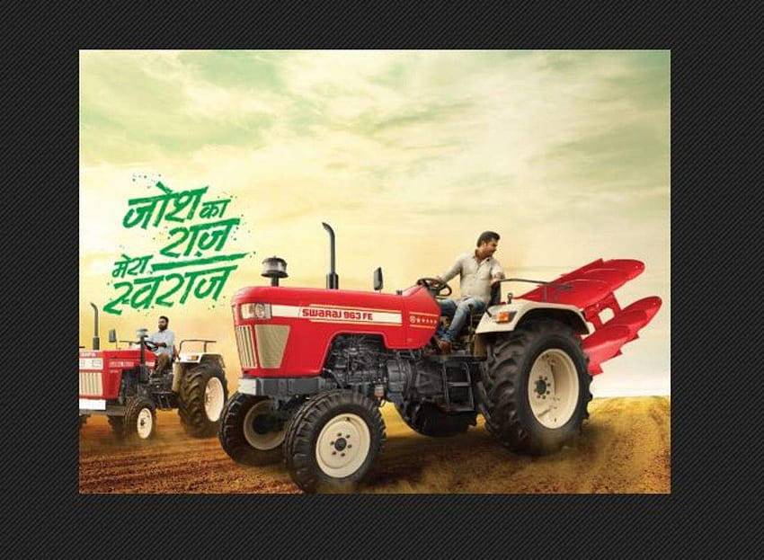 Swaraj tractors describes 'Josh' in its customers, Marketing & Advertising News, ET BrandEquity HD wallpaper