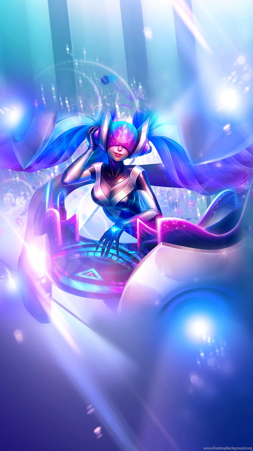 Dj Sona Kinetic ~ League Of Legends ...backgrounds, kinetic dj sona HD phone wallpaper