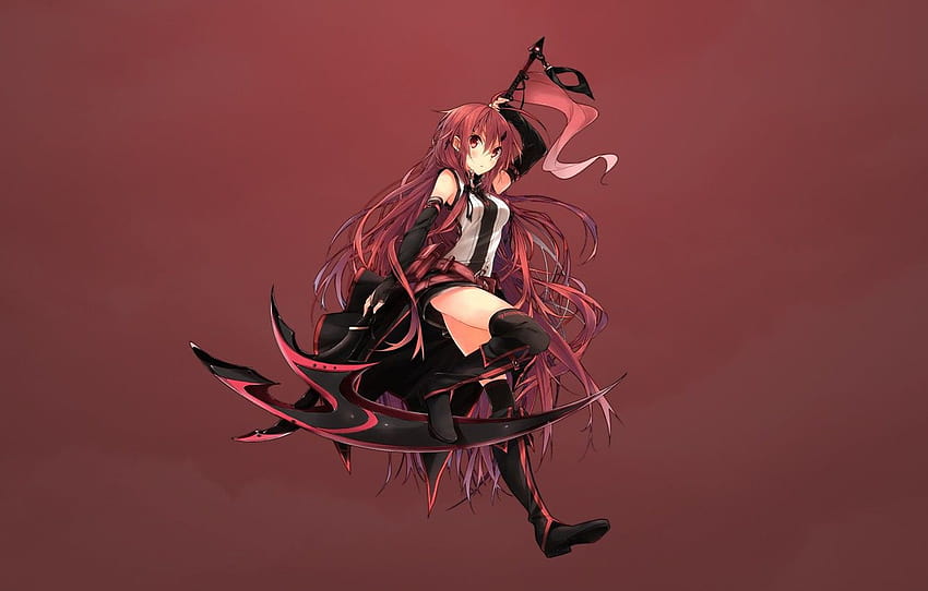 Download Anime Demon Girl With Scythe Wallpaper  Wallpaperscom