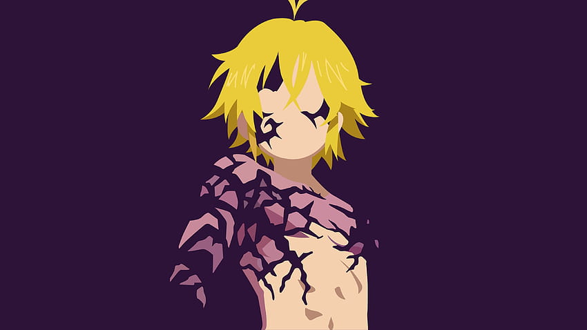 Seven Deadly Sins Meliodas Minimalist HD wallpaper | Pxfuel