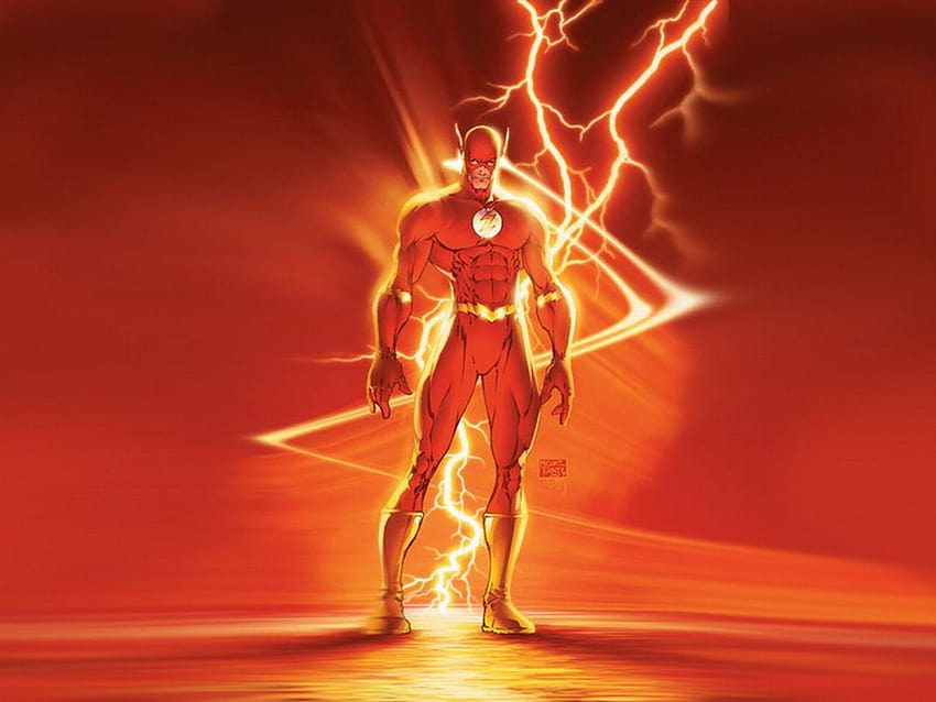 DC Flash, el flash dc comics fondo de pantalla