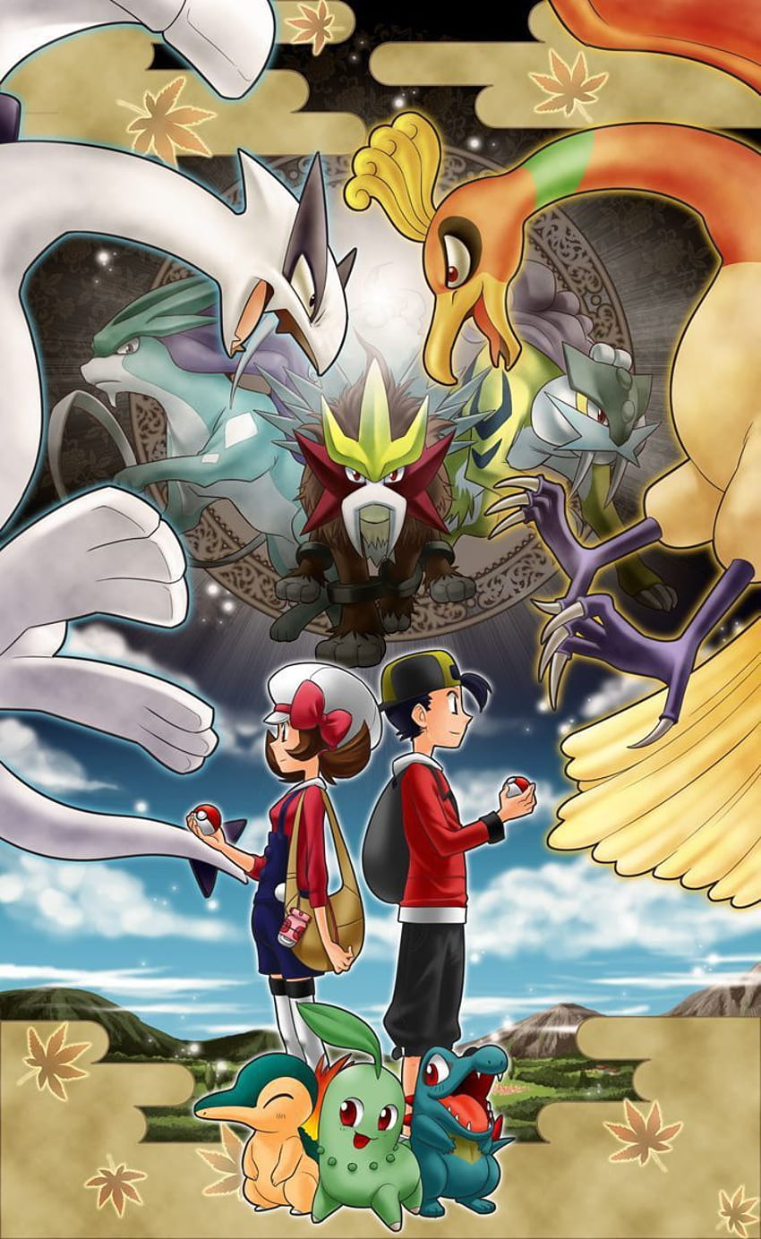 Pokemon Heartgold And Soulsilver Artwork, HD Png Download