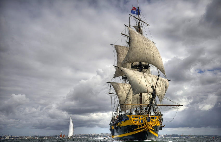 119 Segelschiff, Schiff HD-Hintergrundbild