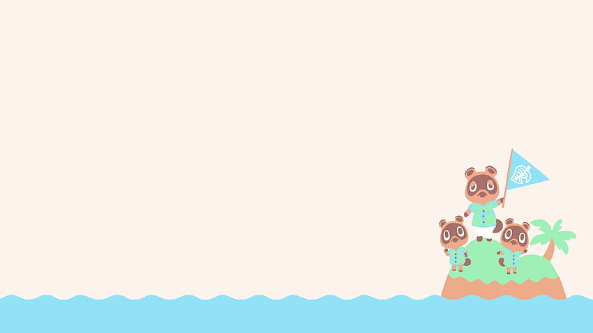 Animal Crossing New Horizons Tom Nook y Nooklings U fondo de pantalla