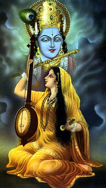 Meera Bai With Krishna Morning Darshan Bolo Hare krishna Hare Ram . .  🙏🙏Please Say 🙏🙏🙏👇👇👇👇👇 हरे कृष्ण हरे कृष्ण कृष्ण कृष्ण हरे हरे हरे  र… | Instagram
