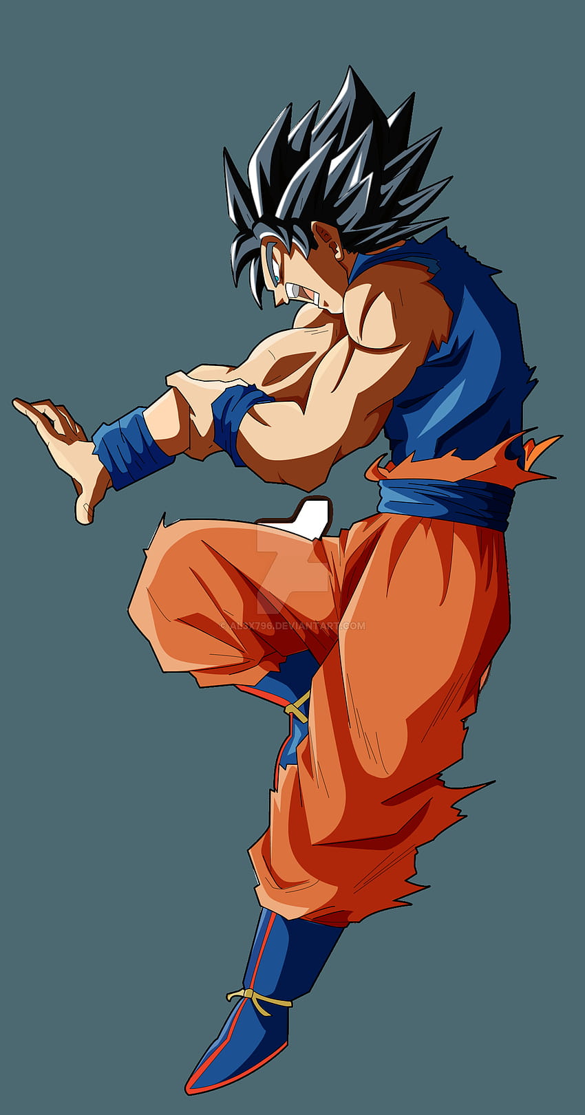 Goku Ssj Blue Hakai png