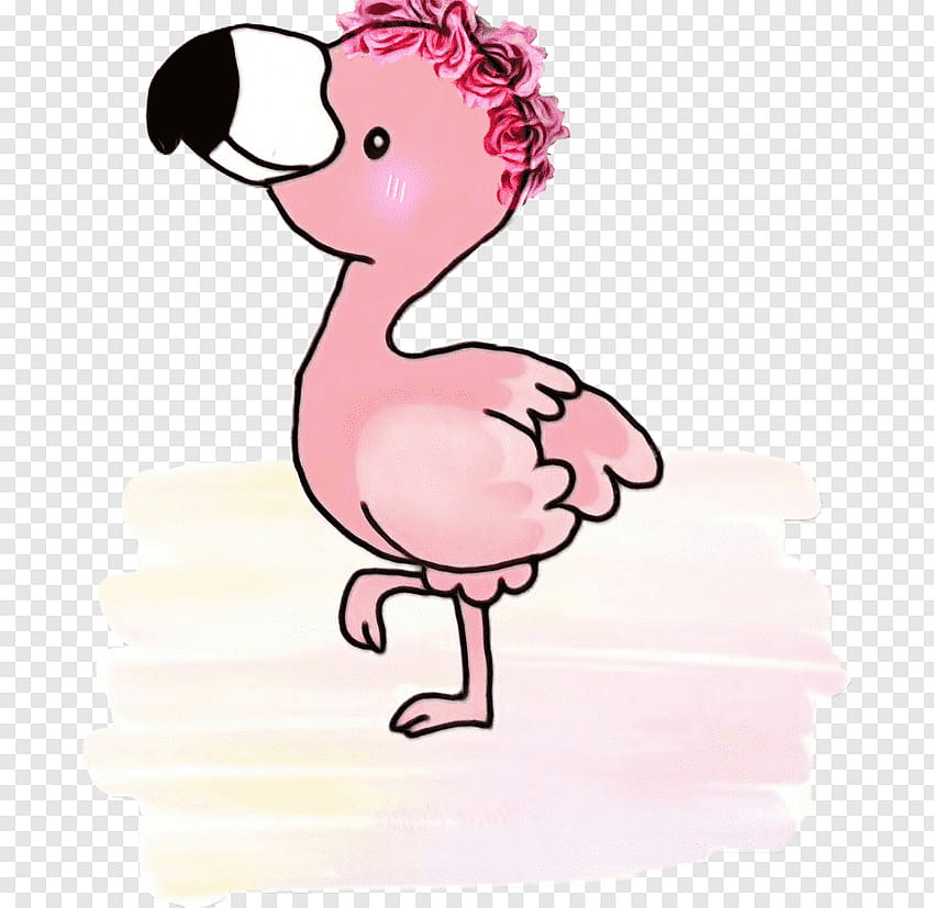 Cartoon-Flamingo-Ausschnitt PNG & Clipart, Flamingo Youtuber HD-Hintergrundbild