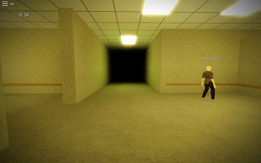 10 Best Roblox Horror Games to Play with Friends [2021], the backrooms HD wallpaper