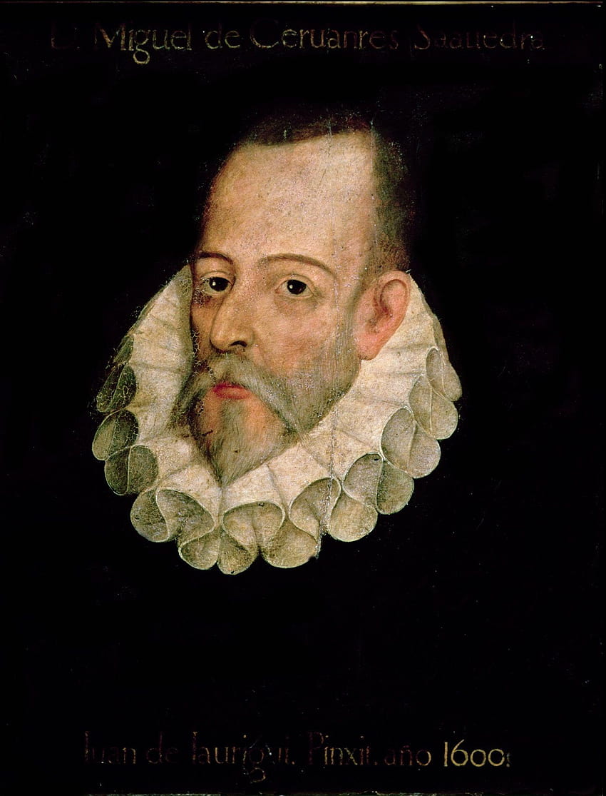 Dichter und Schriftsteller Miguel de Cervantes und HD-Handy-Hintergrundbild