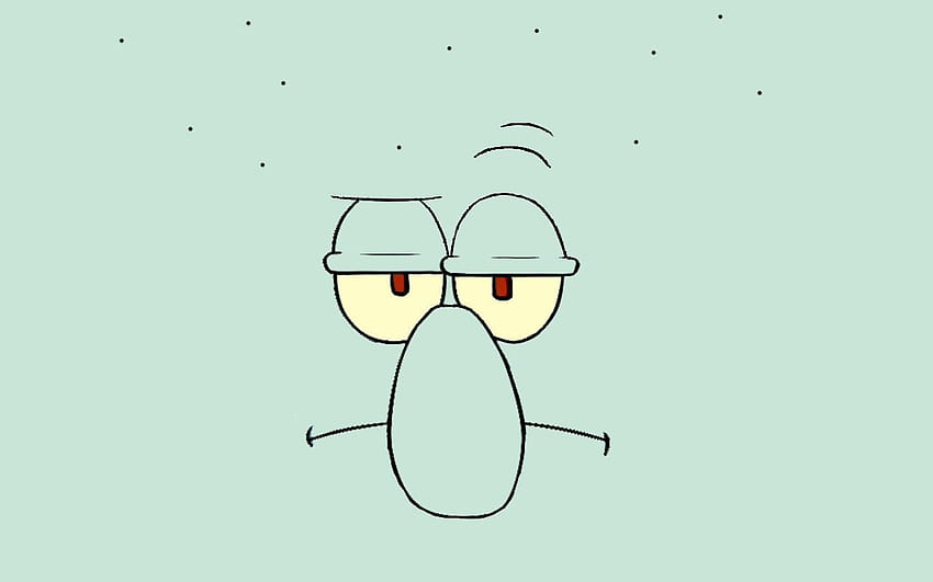 spongebob schwammkopf thaddäus hintergründe, ästhetischer thaddäus HD-Hintergrundbild