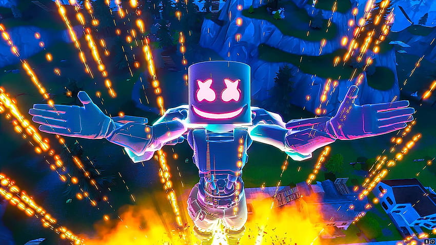 Fortnite Marshmello Concert • L2pbomb HD wallpaper | Pxfuel