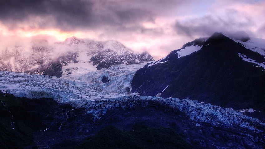 Daily Glacier Sunrise In Alaska HD   Pxfuel   Desktop   Daily Glacier Sunrise In Alaska Alaska 