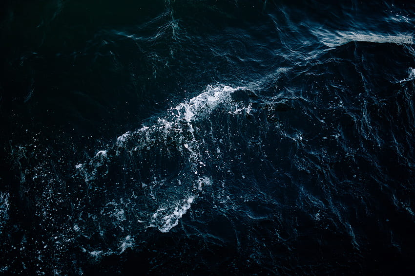 Black Ocean, dark sea HD wallpaper