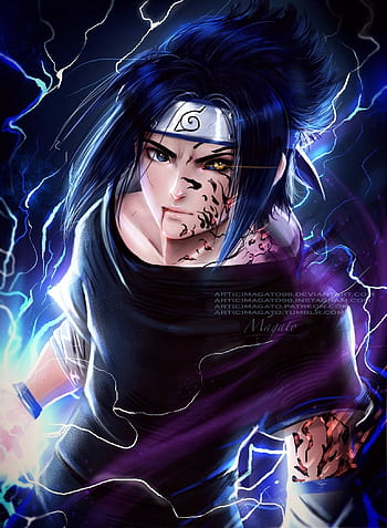 Sasuke Chidori Render by Meikiyu on DeviantArt