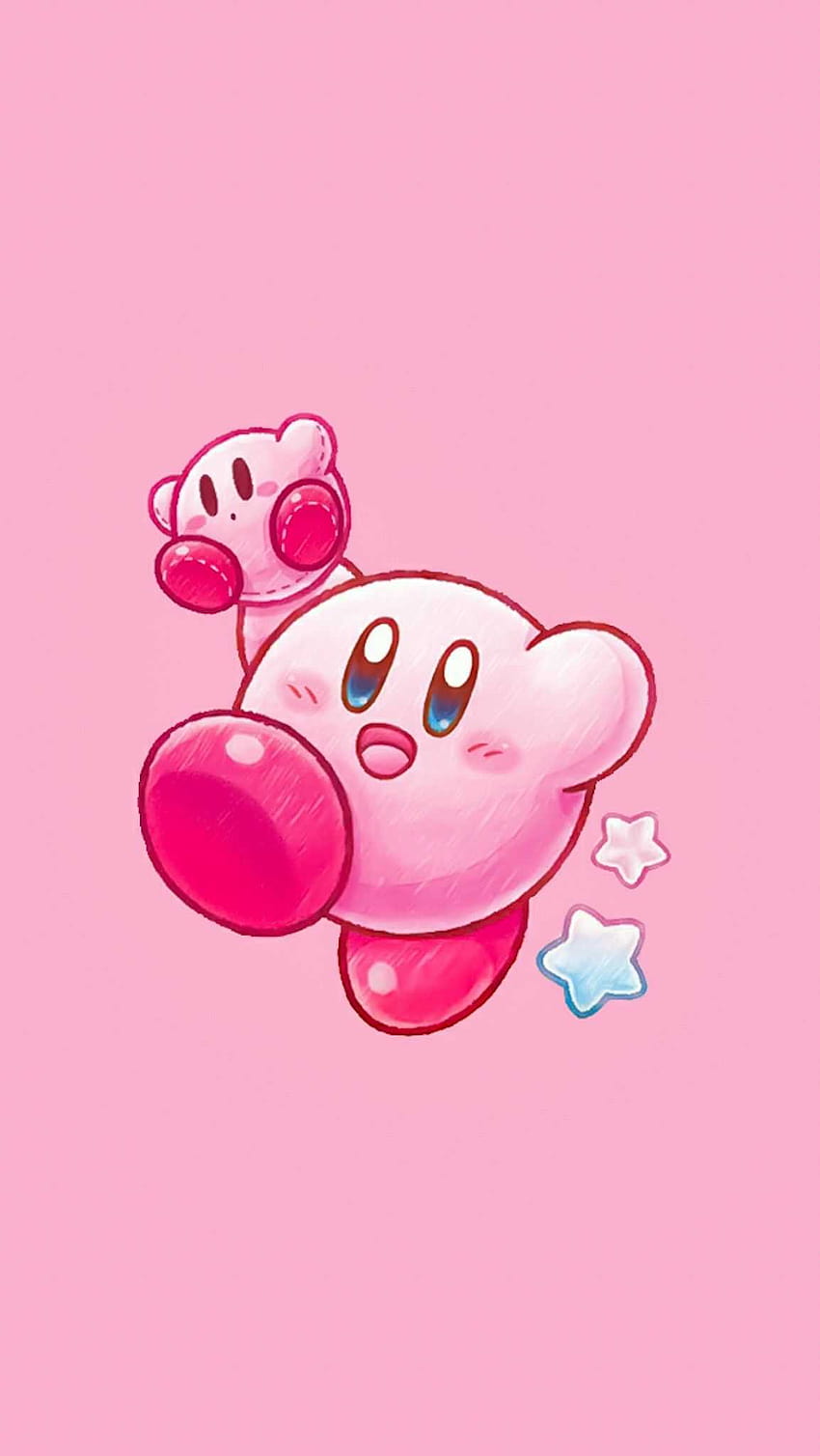 cute kirby HD phone wallpaper