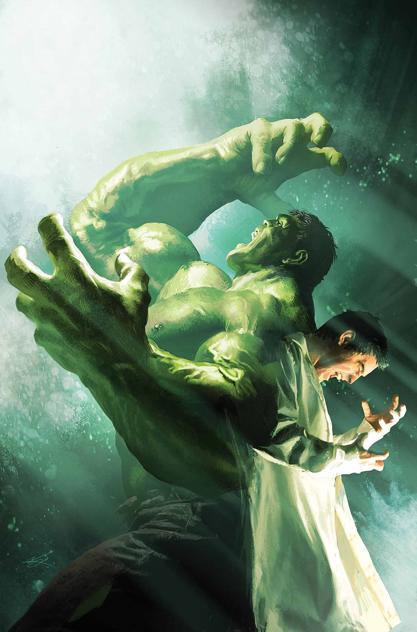 Comics Artwork Bruce Banner Le film Incredible Hulk Fond d'écran de téléphone HD