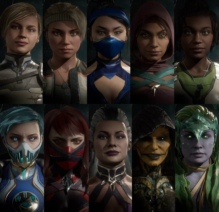 Mortal Kombat 11 の女性: 善対悪 : MortalKombat, Mortal Kombat 11 すべての女性 高画質の壁紙