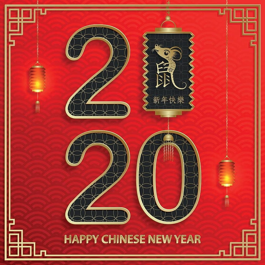 Year of the Rat – Chinese New Year 2020, happy chinese new year 2020 HD phone wallpaper