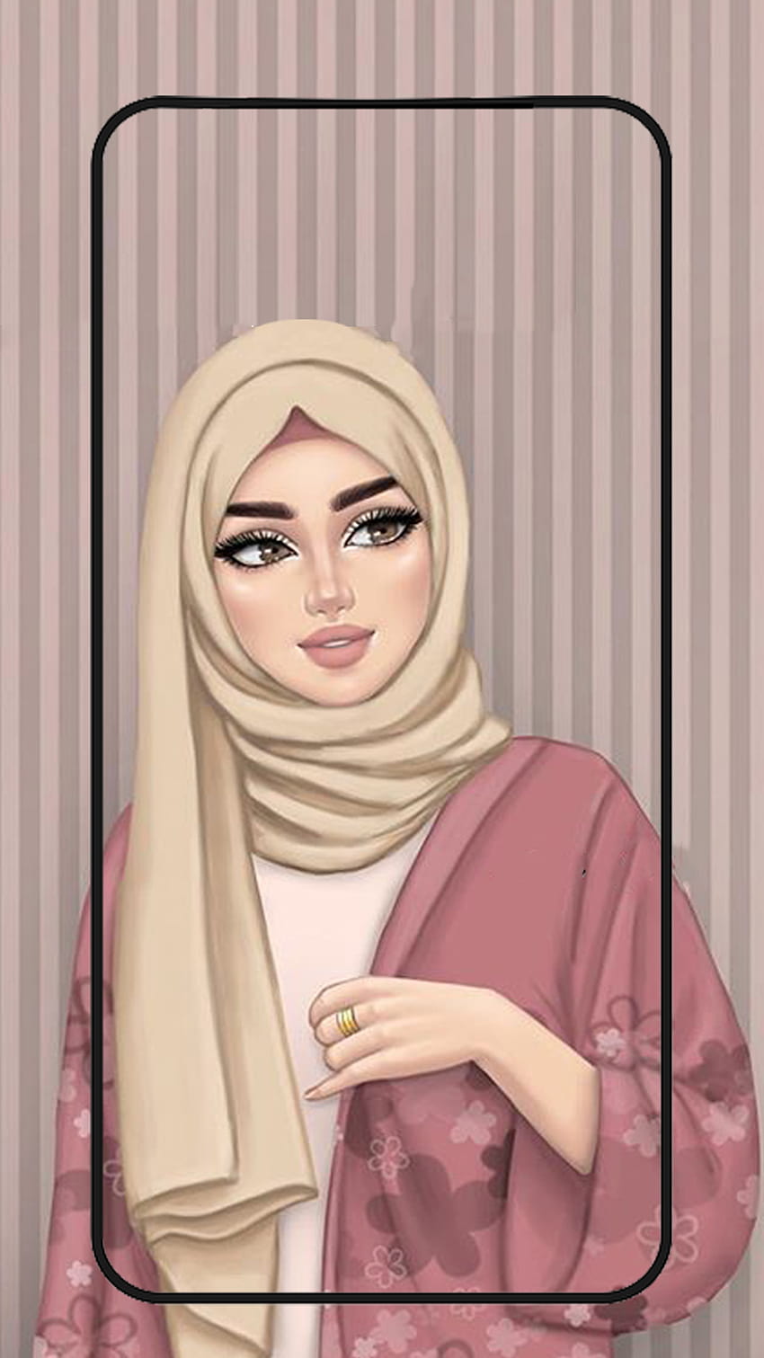 Hijab muslima cartoon APK 4.1 for Android – Hijab muslima cartoon APK最新バージョン HD電話の壁紙