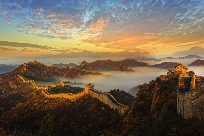 22 Chinesische Mauer HD-Hintergrundbild