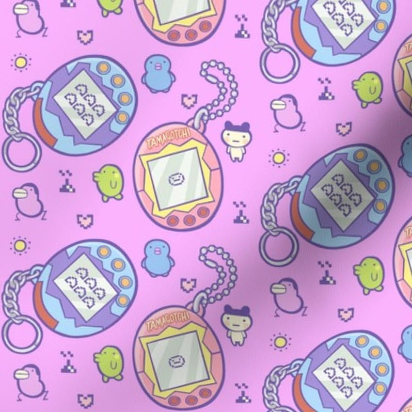 I made a wallpaper for my iphone  thought id share it with you all    rtamagotchi