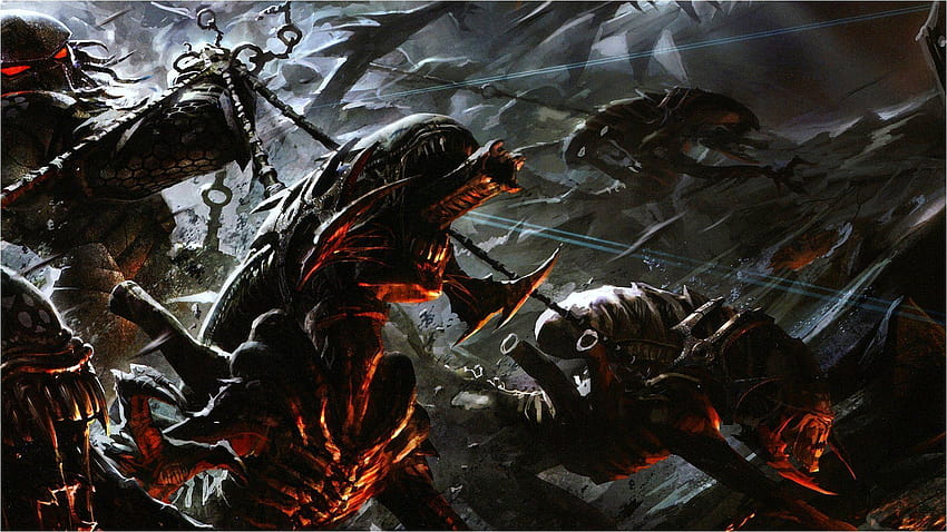 30 Aliens Vs. Predator, waptrick senjata HD wallpaper
