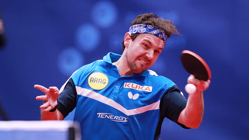 Timo Boll, once again on top of the world HD wallpaper