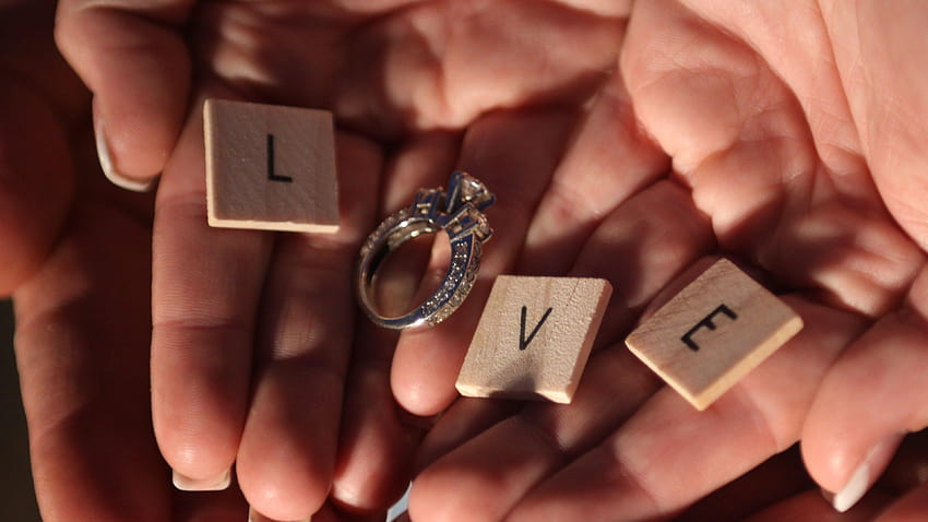 Demande en mariage : Écran large : Haut, proposition d'anneau Fond d'écran HD