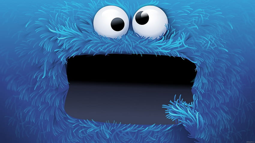 Cookie Monster 1920 x 1080, biscoito do mal papel de parede HD