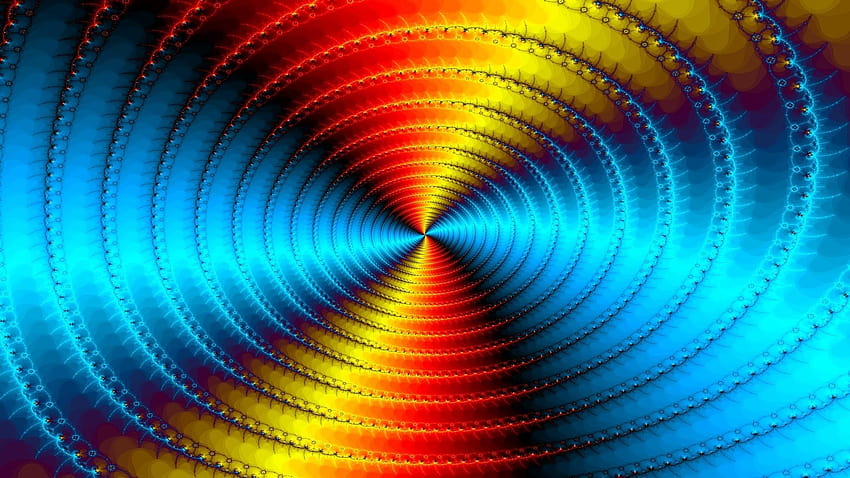 Abstract Multicolored vortex Vortex , multi colored HD wallpaper